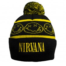 Шапка Nirvana c жаккардовым узором