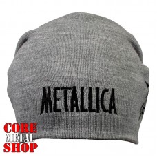 Шапка бини с вышивкой Metallica