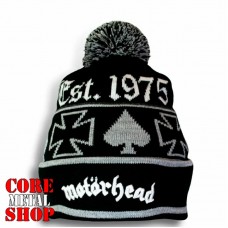 Шапка Motorhead c жаккардовым узором