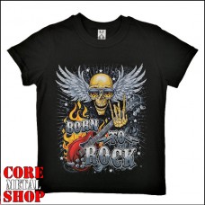 Детская Футболка Born To Rock