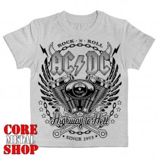Детская футболка AC/DC (since 1973) меланж