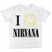 Детская Футболка Nirvana White
