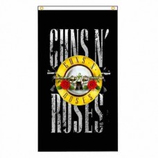 Прапор Guns'n'Roses logo 