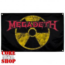 Прапор Megadeth (logo radiation)