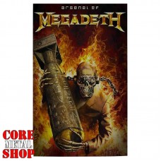 Прапор Megadeth - Arsenal, без отверстий