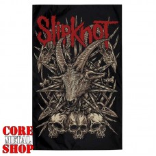 Прапор Slipknot (goat head with skulls), без отворів