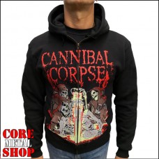 Толстовка Cannibal Corpse - Acid Bath на молнии