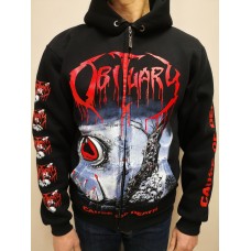 Толстовка-Obituary "Cause of Death" на блискавці