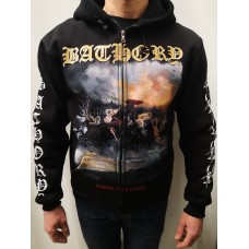 Толстовка-Bathory "Blood Fire Death" 
