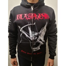 Толстовка на блискавці-Blasphemy "Fallen Angel of Doom...."