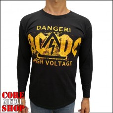 Лонгслив AC/DC - Danger High Voltage