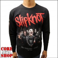 Лонгслив Slipknot - Des Moines Iowa