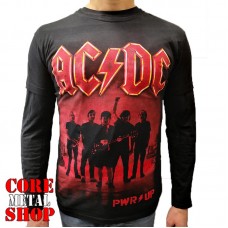 Лонгслив AC/DC - PWR/UP