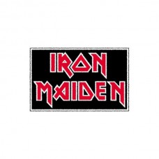 Нашивка вышитая Iron Maiden Red Logo