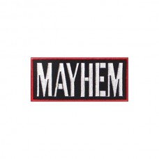 Нашивка вышитая Mayhem