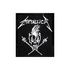 Нашивка вышитая Metallica Skull