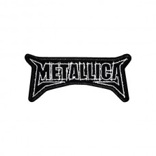 Нашивка вышитая Metallica вырезанная