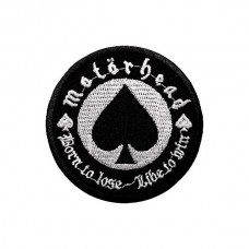 Нашивка вышитая Motorhead круглая