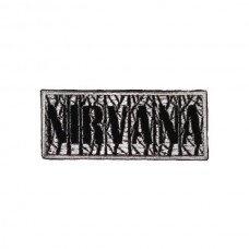 Нашивка вышитая Nirvana Silver Logo