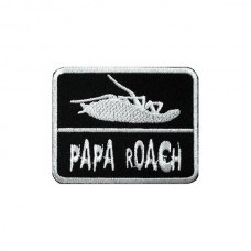 Нашивка вышитая Papa Roach