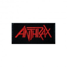 Нашивка вышитая Anthrax Logo