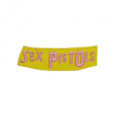 Нашивка вышитая Sex Pistols вырезанная