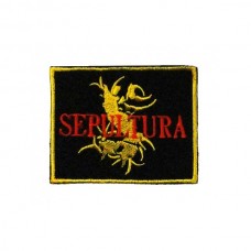Нашивка вышитая Sepultura