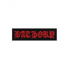 Нашивка вышитая Bathory Red