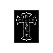 Нашивка вышитая Black Sabbath крест