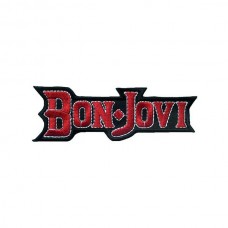 Нашивка вышитая Bon Jovi