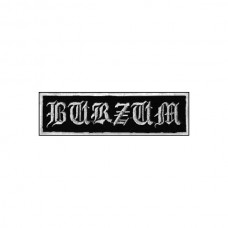 Нашивка вышитая Burzum