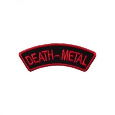 Нашивка вышитая Death Metal