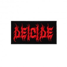 Нашивка вышитая Deicide
