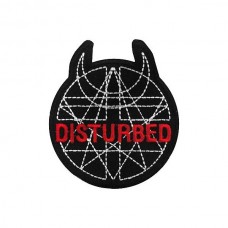 Нашивка вышитая Disturbed