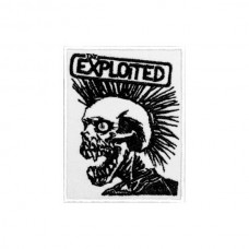 Нашивка вышитая Exploited White