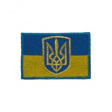 Нашивка вышитая Флаг Украины