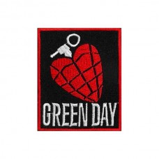 Нашивка вышитая Green Day