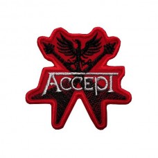 Нашивка вышитая Accept вырезанная