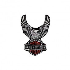Нашивка вышитая Harley Davidson орёл малый