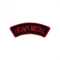 Нашивка вышитая Heavy Metal