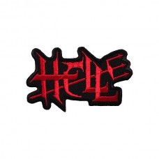 Нашивка вышитая Hell