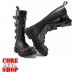 Ботинки Steel Boots 20 Eyelets Black With 4 Buckles на молнии