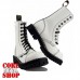 Ботинки Steel Boots 10 Eyelets White