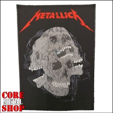 Нашивка вышитая Metallica на спину