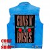 Нашивка наспинная Guns N` Roses (револьверы и розы)