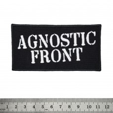 Нашивка Agnostic Front (logo)