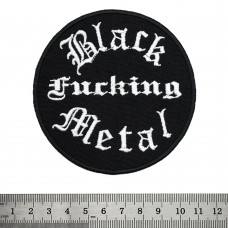Нашивка Black Fucking Metal