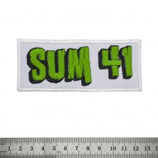 Нашивка Sum 41 (logo)