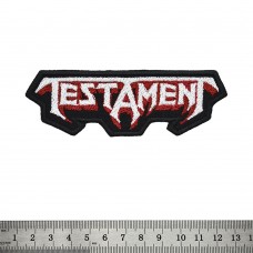 Нашивка Testament (logo)
