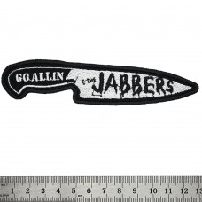 Нашивка GG Allin & the Jabbers (logo)